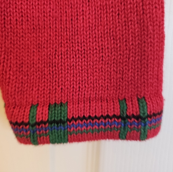 Vintage Heirloom Collectibles Scottie Dog Christmas Sweater Size Medium - Picture 8 of 10